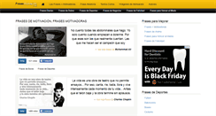 Desktop Screenshot of frasesmotivacion.net