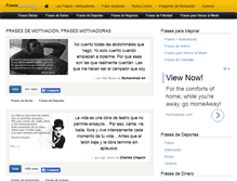 Tablet Screenshot of frasesmotivacion.net